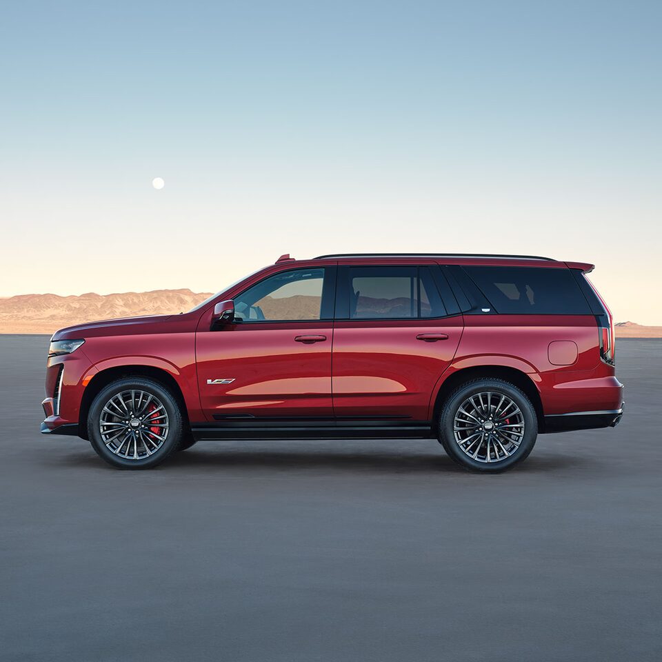 Side profile red