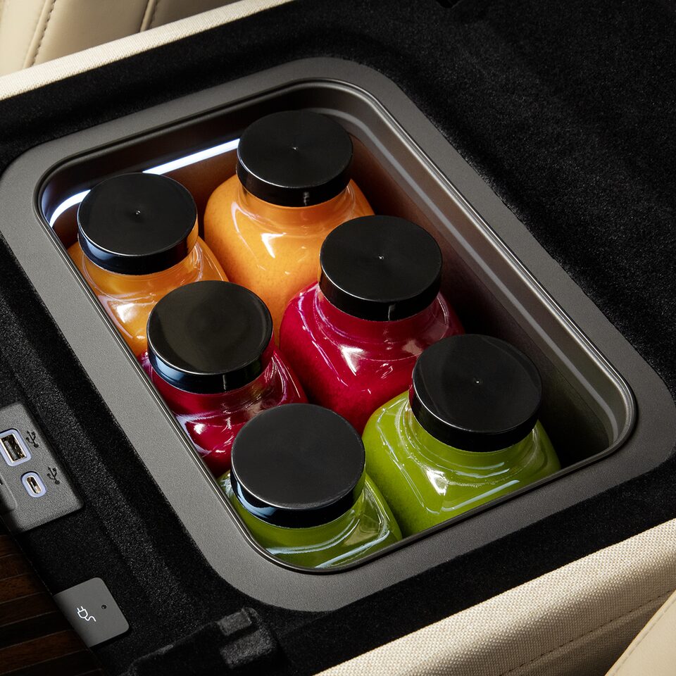 Escalade console refrigerator
