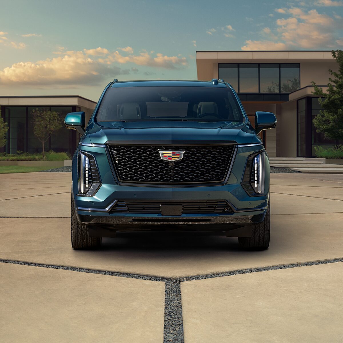 Escalade illuminated crest