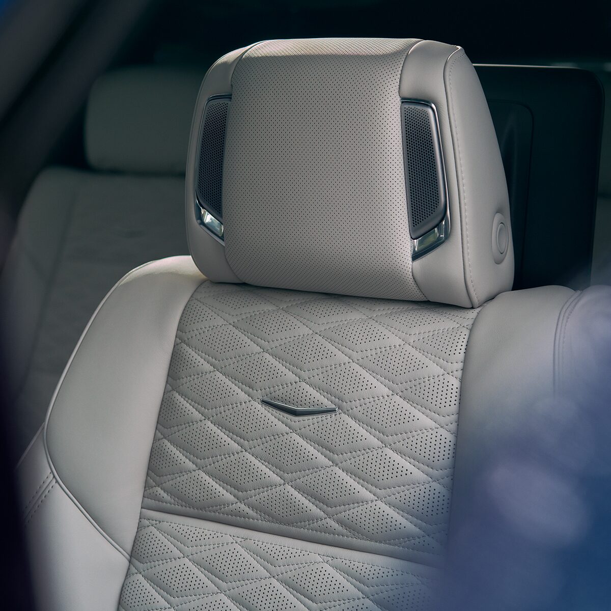Escalade head rest speakers