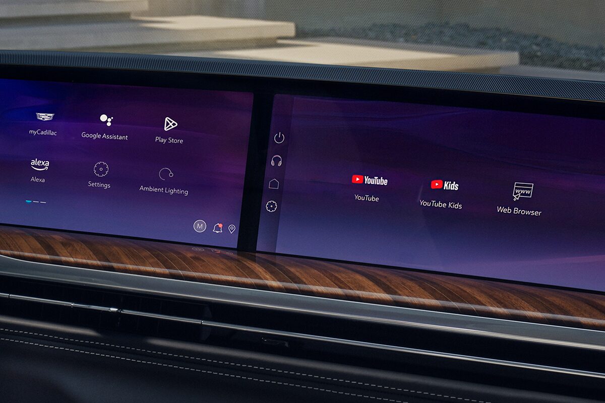 Escalade digital display