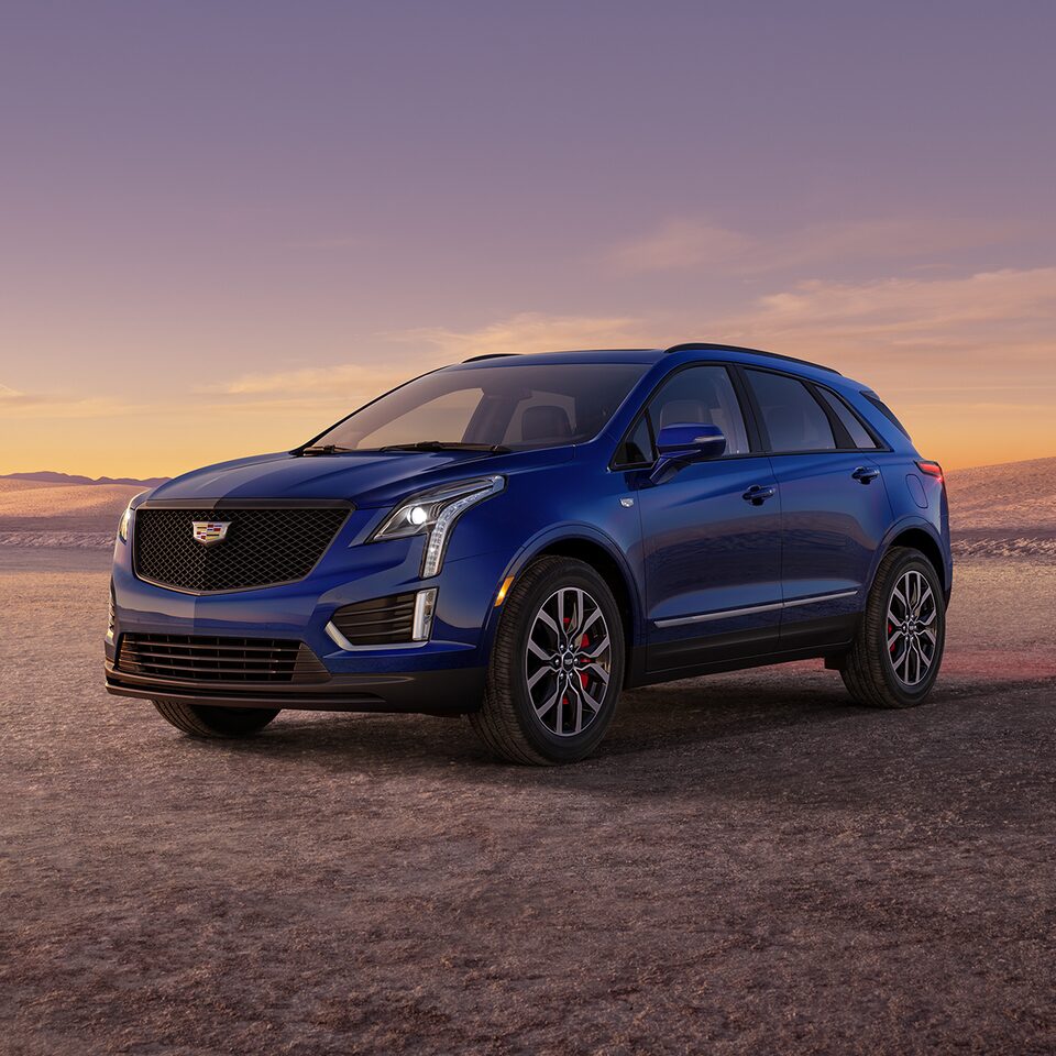XT5 in-page scroller exterior blue profile