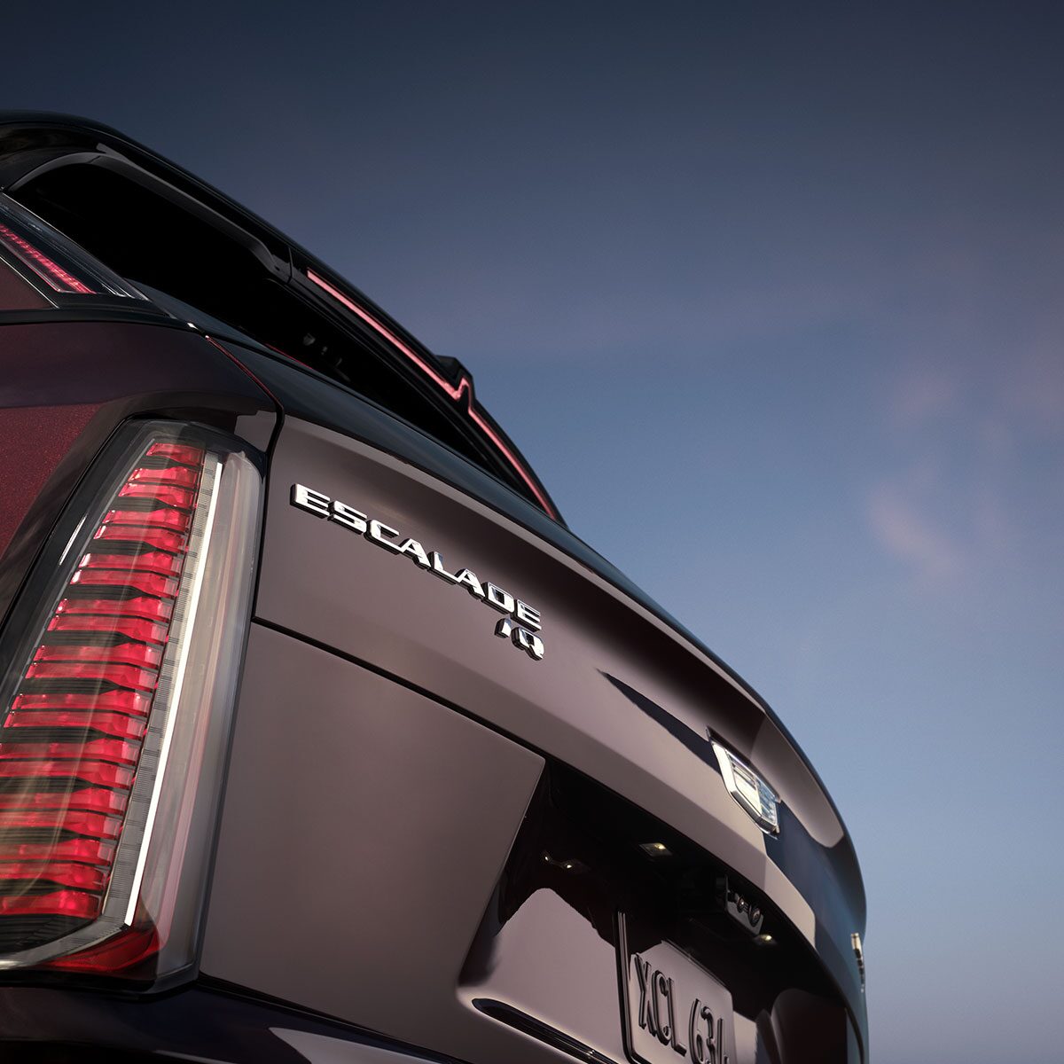 Escalade IQ gallery all exterior rear badge