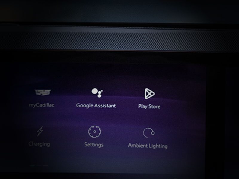 Escalade IQL technology google built in