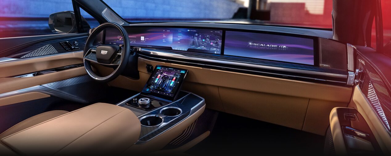 Escalade IQ interior intro desktop