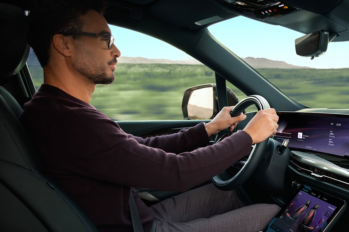 Escalade IQL interior driver