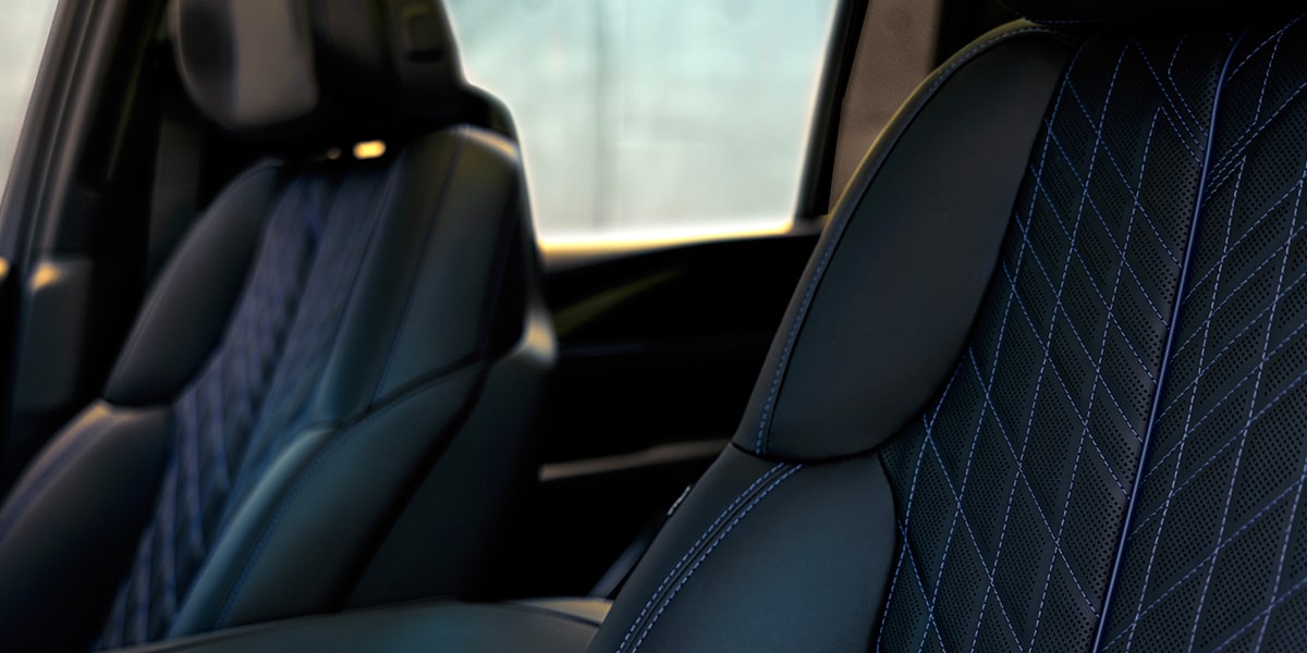 Escalade IQL interior seat details