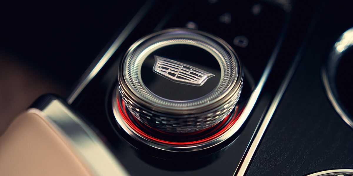 Lyriq interior transmission dial