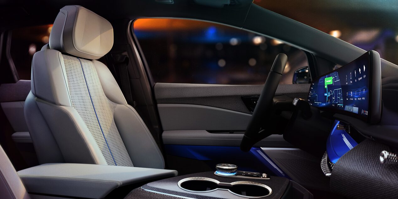 Optiq interior driver seat