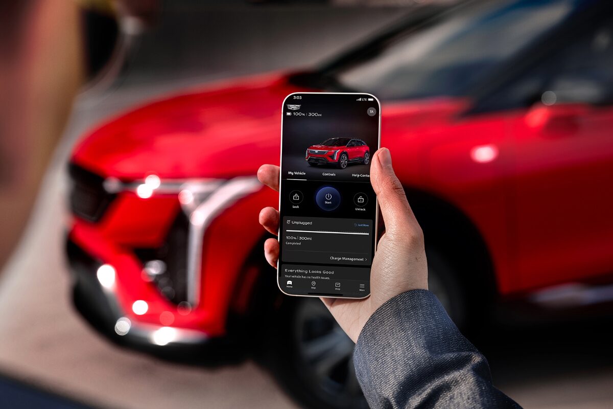 Optiq phone screen