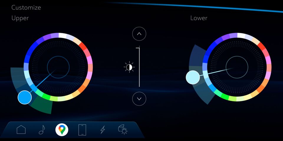 LYRIQ ambient lighting