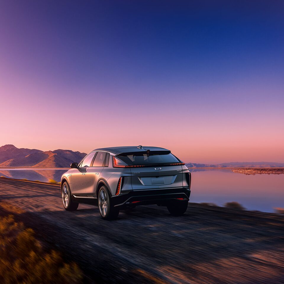 LYRIQ in-page scroller exterior rear