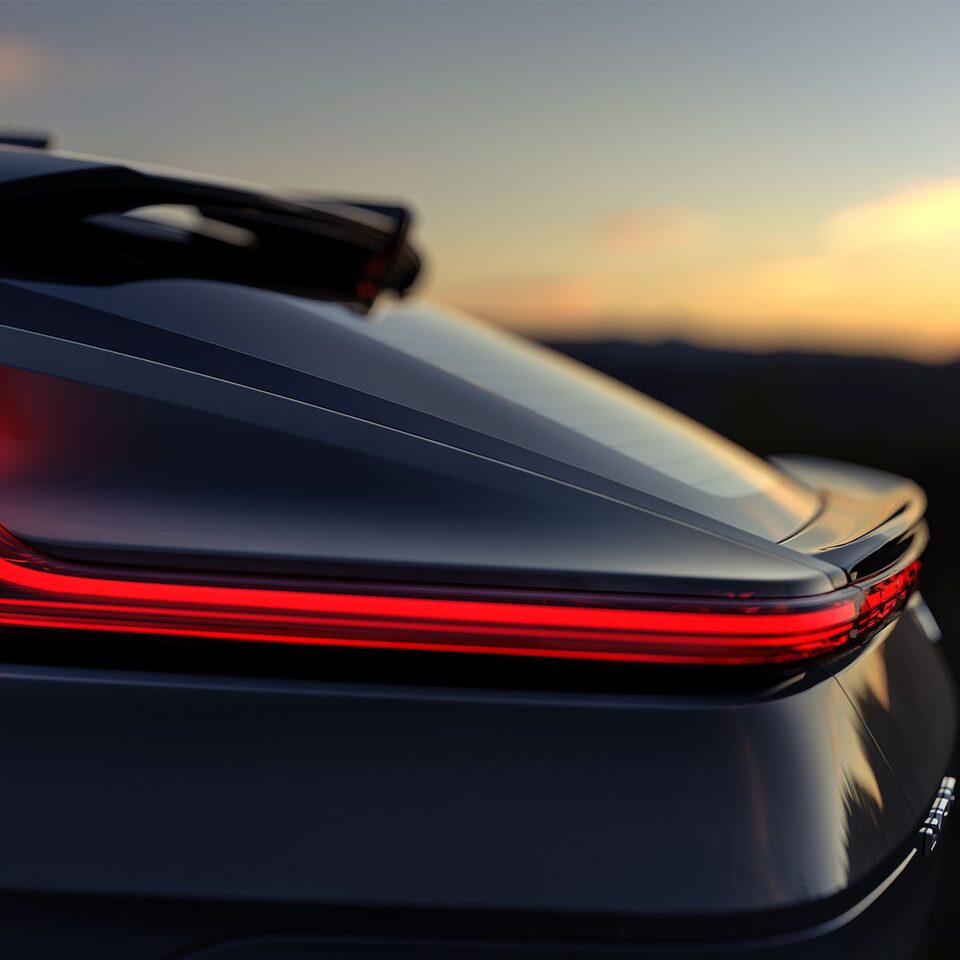 LYRIQ in-page scroller exterior taillights