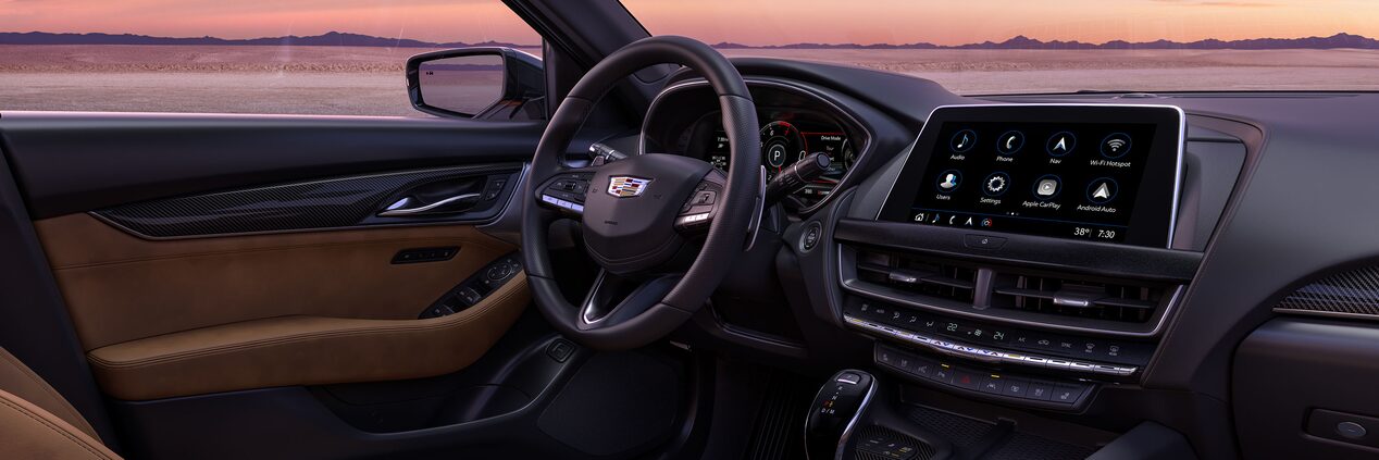 CT5 interior intro
