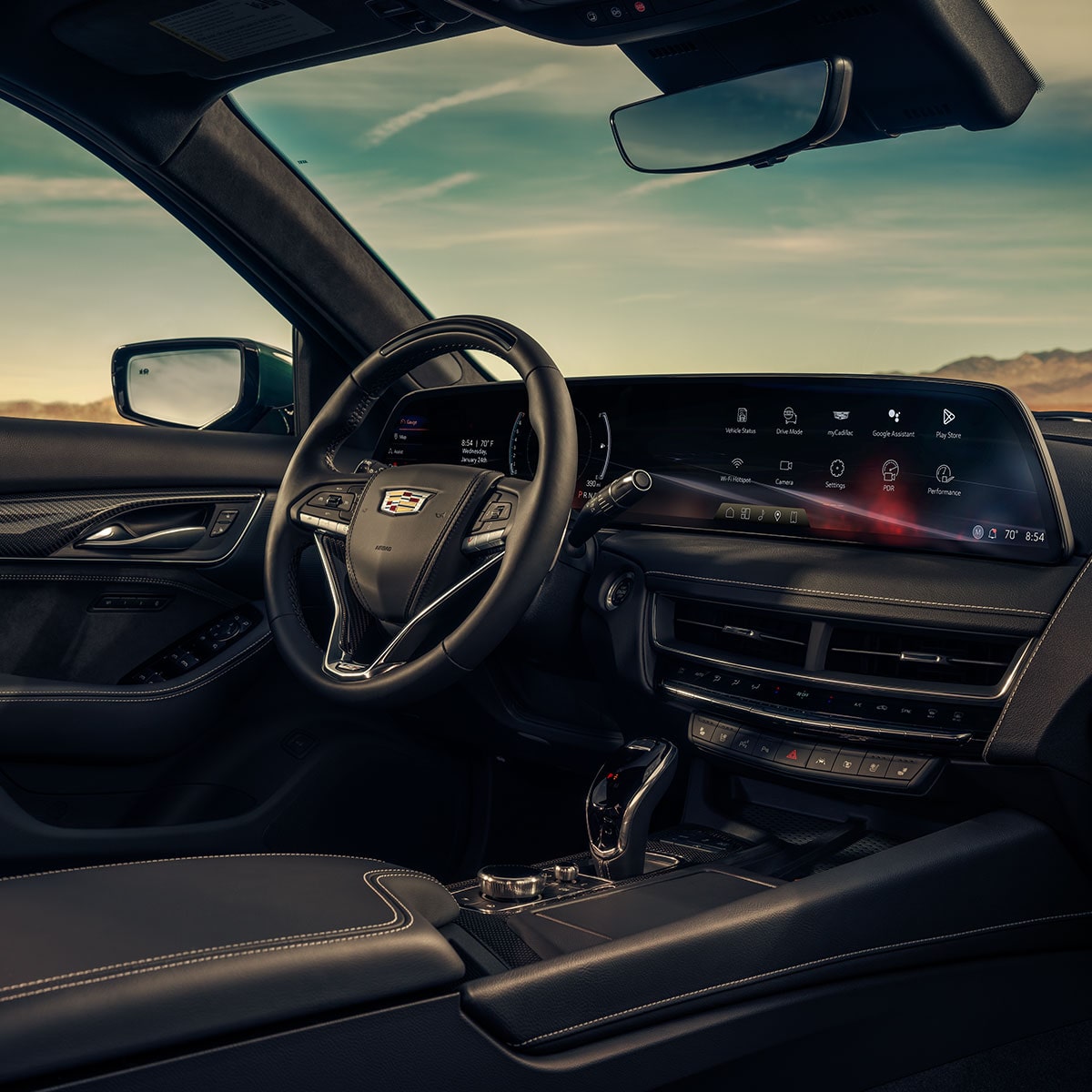 CT5-V gallery all interior led screen