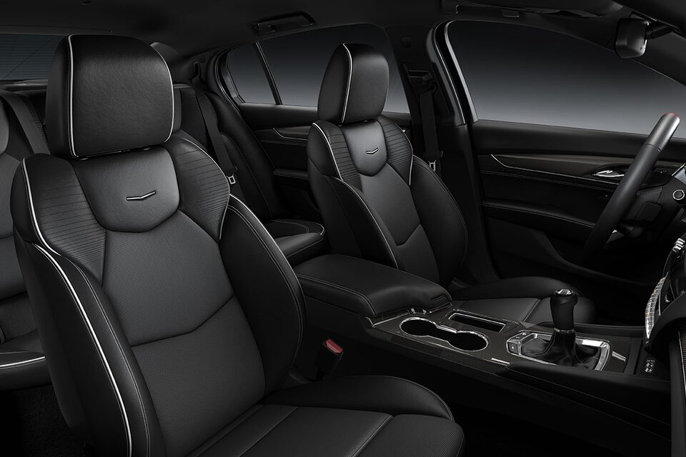 CT5-V Blackwing specs interior rear leg room