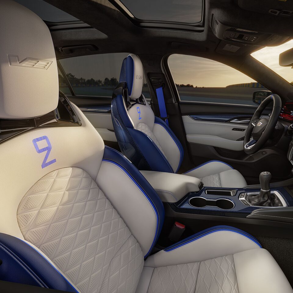  CT5-V gallery all interior passenger side