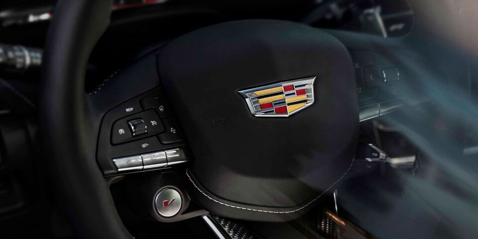 CT5-V performance steering wheel