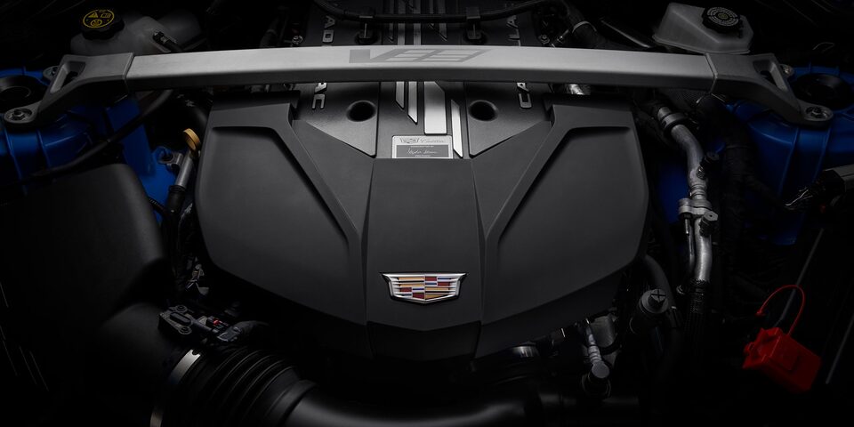 CT5-V turbocharged engine