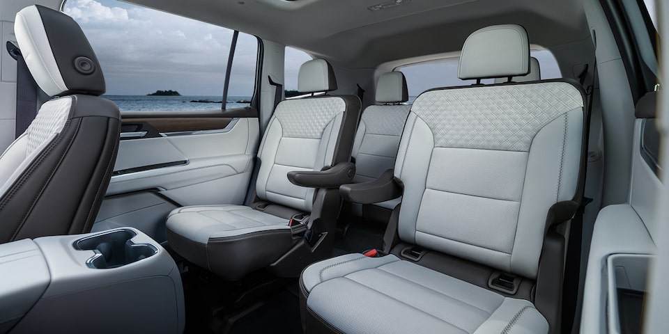denali-leather-appointed-first and second seats 
