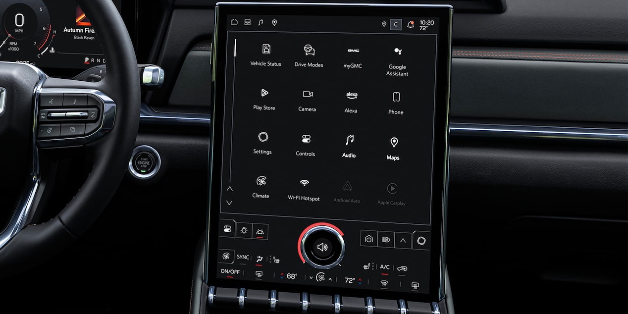 15 diagonal infotainment system