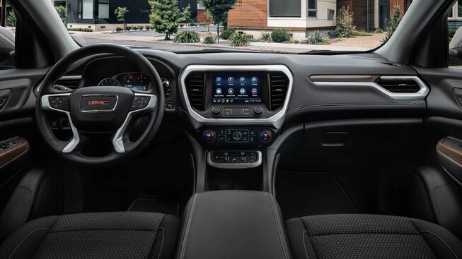 2023 GMC Acadia Mid-Size SUV Interior Dash View