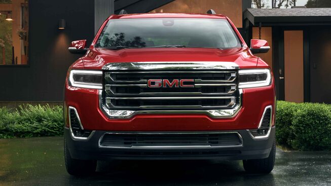 2023 GMC Acadia Mid-Size SUV Exterior Grille View