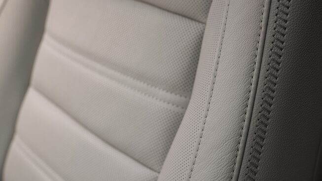 Closeup on the Stylish Interior Seating of the GMC Terrain Denali