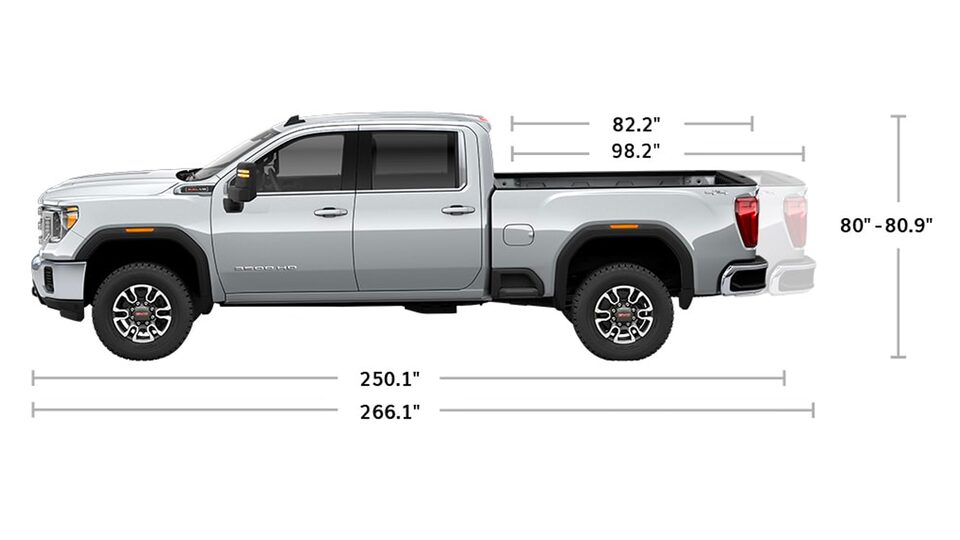 GMC Sierra HD SLE Truck - Front Side View