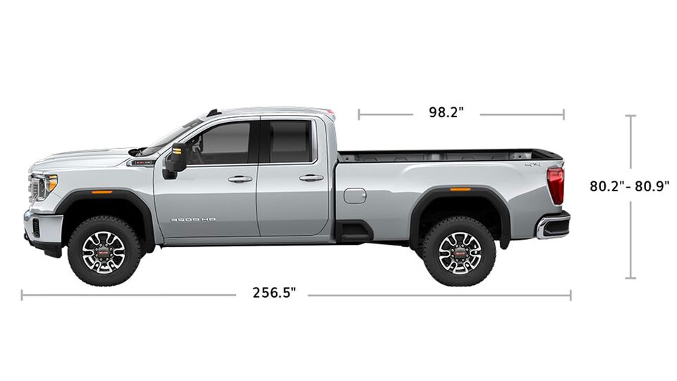 GMC Sierra HD SLE Truck - Front Side View