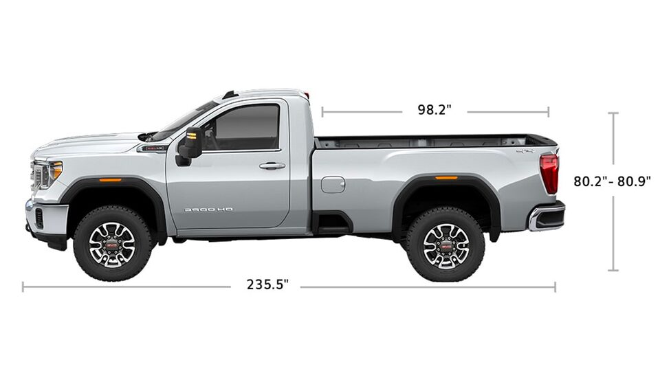 GMC Sierra HD SLE Truck - Front Side View