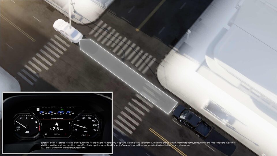 The Following Distance Indicator of the Sierra HD