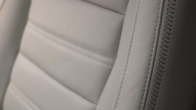 Closeup on the Stylish Interior Seating of the GMC Terrain Denali