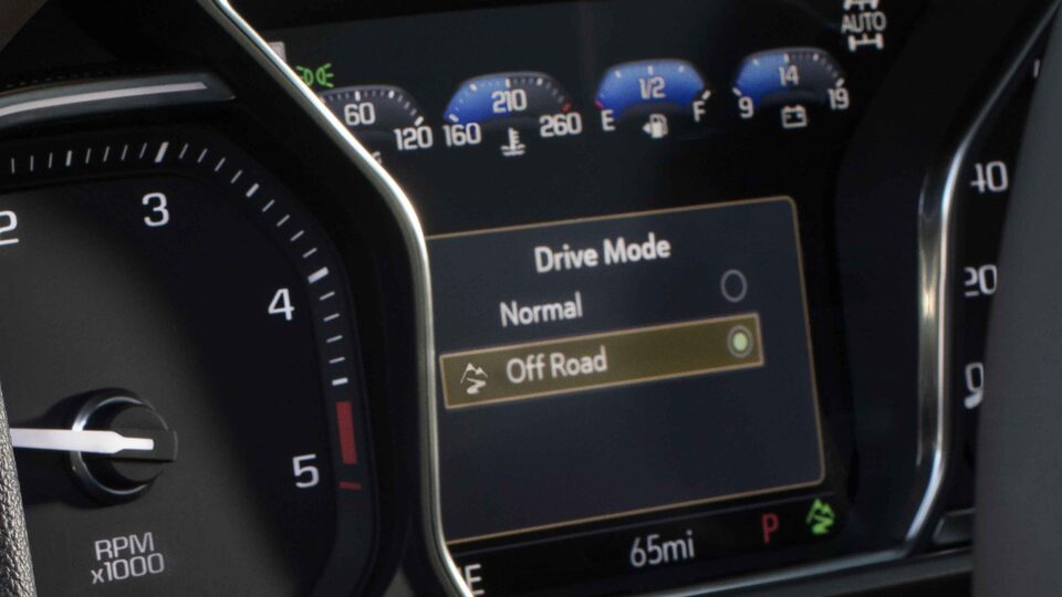 The Easy-to-Use Traction Select in the Sierra HD