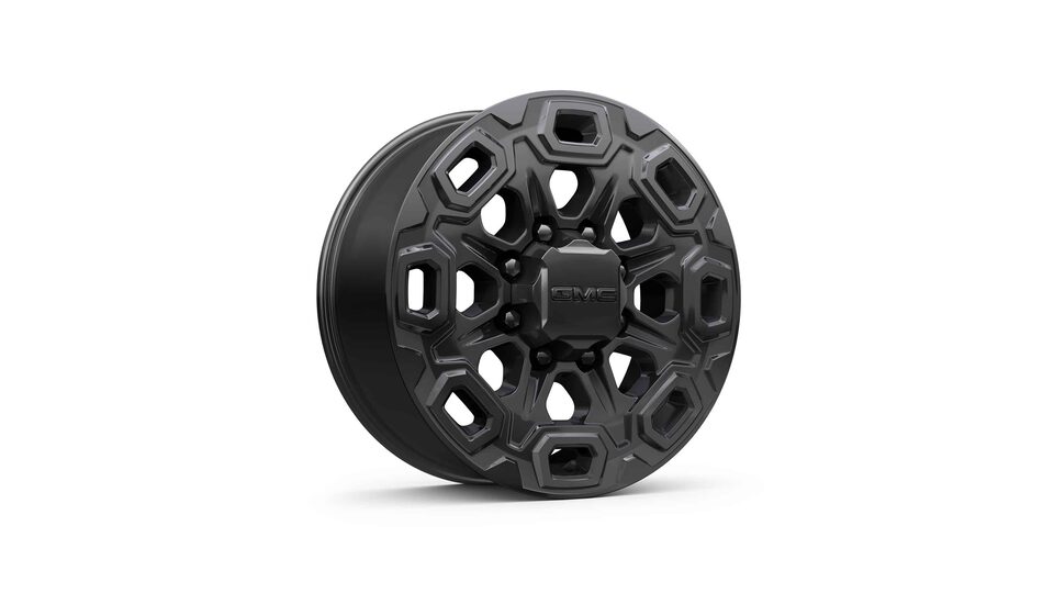 The Sierra HD 20" High-Gloss Black Painted Accessory Wheels