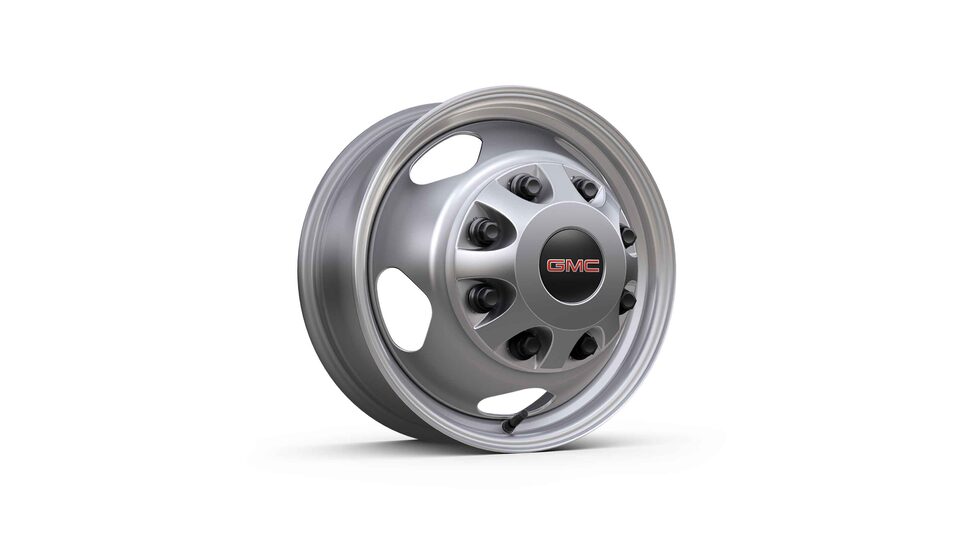 The Sierra HD 17" Painted Steel Dual Rear Wheels