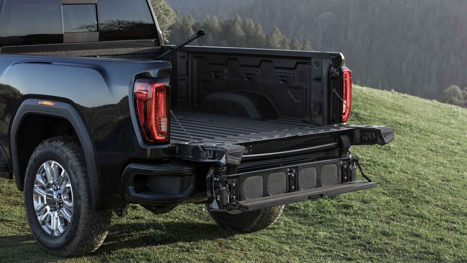 The Full-Width Step of the Sierra HD with a Great View of the Forest