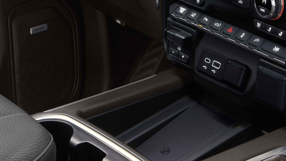 The Wireless Phone Charging Capability of the Sierra HD Denali