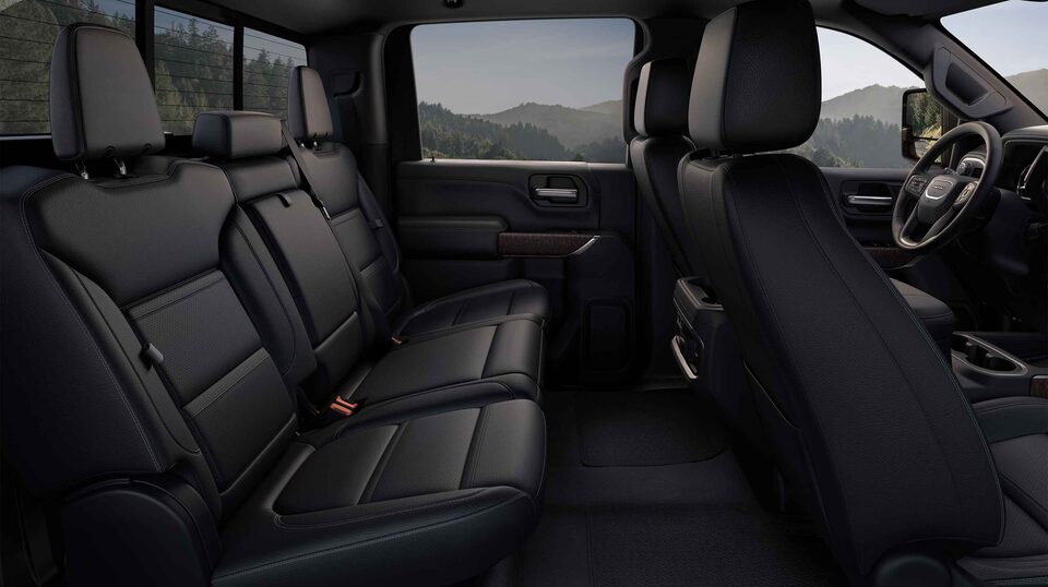 The Sierra Denali HD Exclusive Jet Black Interior 