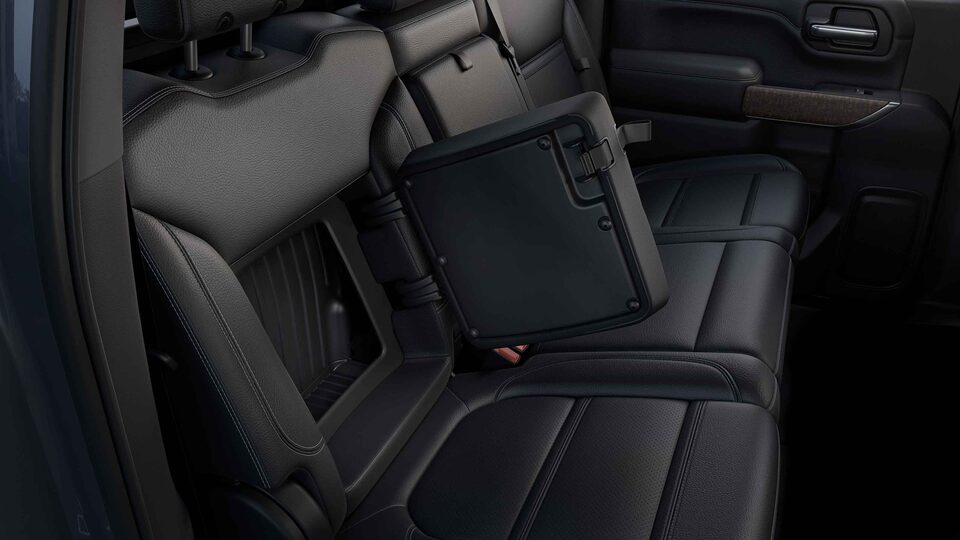 The Ingenious Rear Seat Storage of the Sierra HD Denali