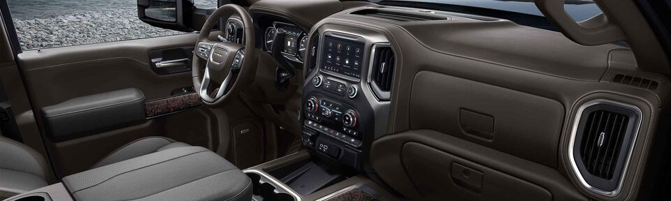 The Sleek Modern Design of the 2023 Sierra HD Interior 