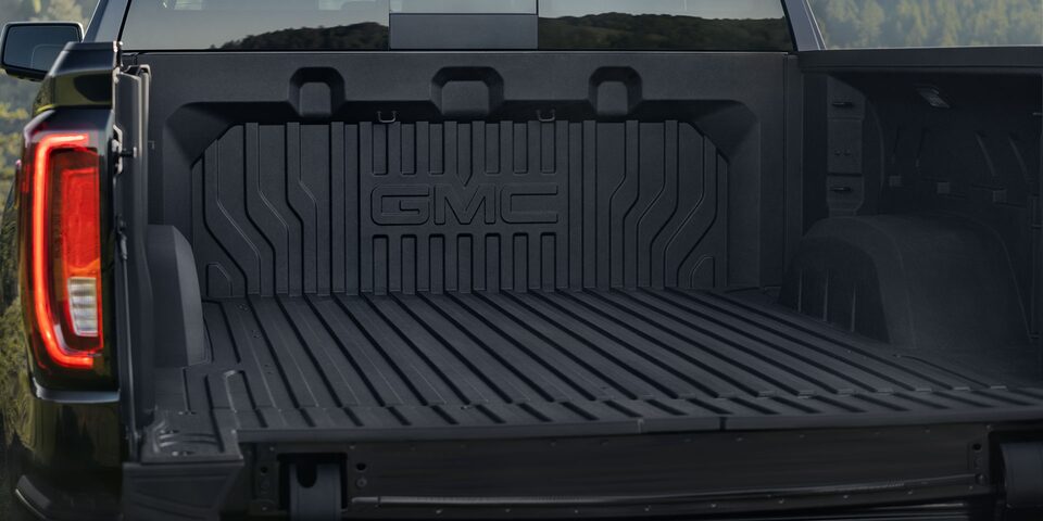 View of the Interior Truck Bed of the GMC Sierra 1500