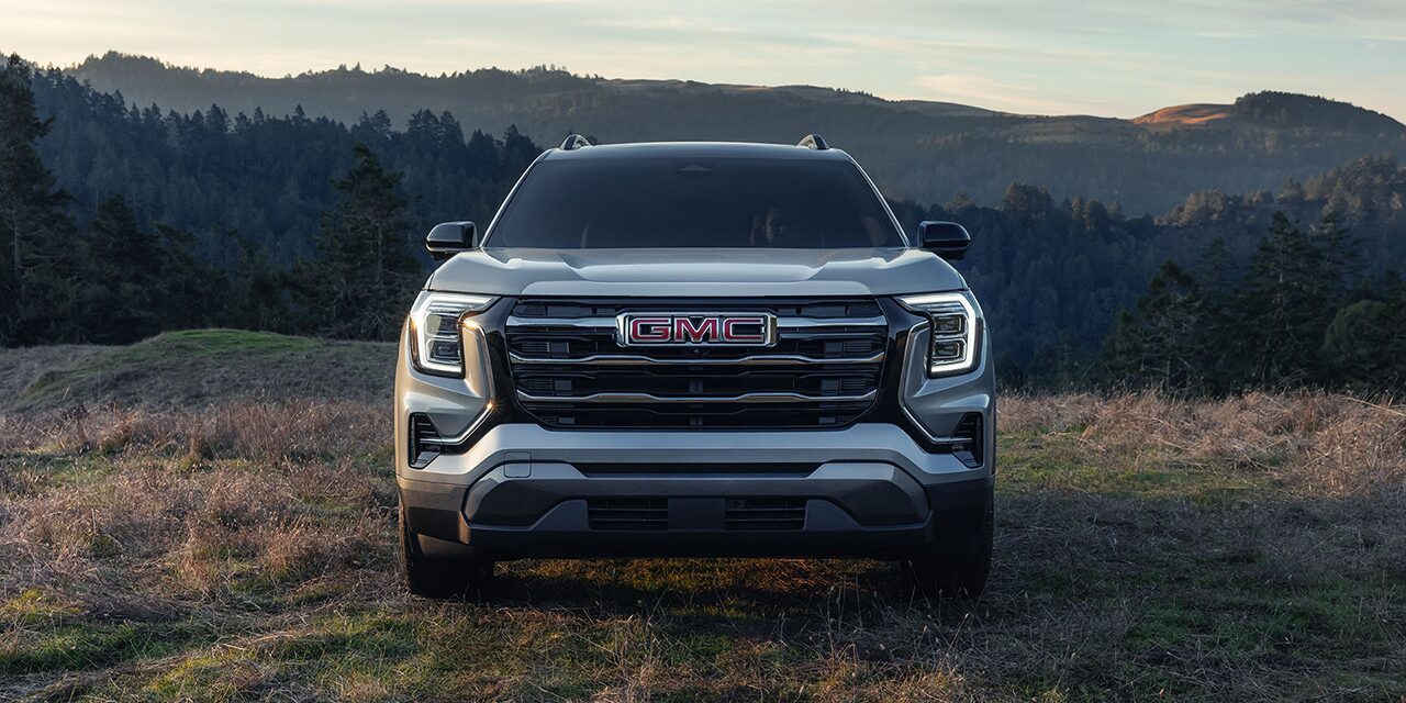 Front View of the 2026 GMC Terrain Elevation Compact SUV